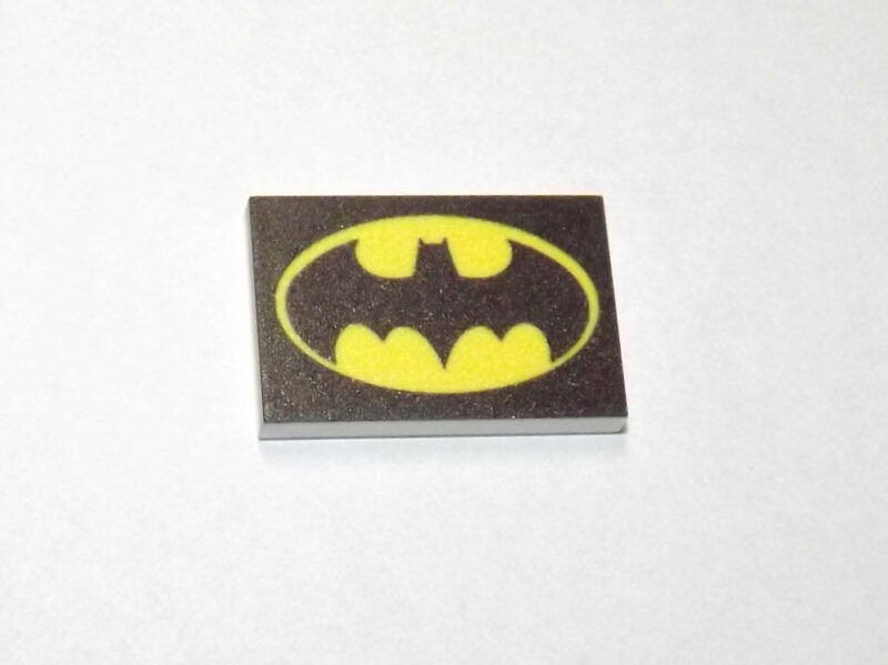 Latest Batman Logo 2X3 piece for Minifigures
