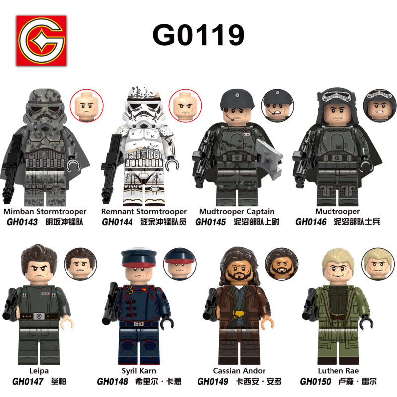 Cassian Andor GH0149 Star Wars Character Minifigures - Image 2