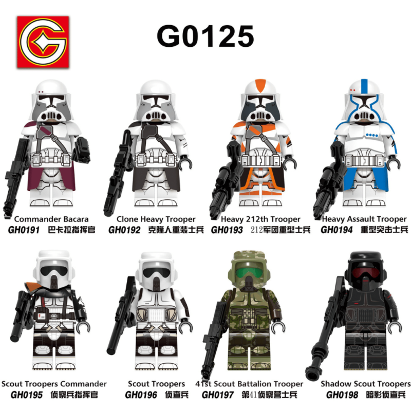 Clone Heavy Trooper Soldier GH0192 Custom Star Wars Minifigures - Image 2