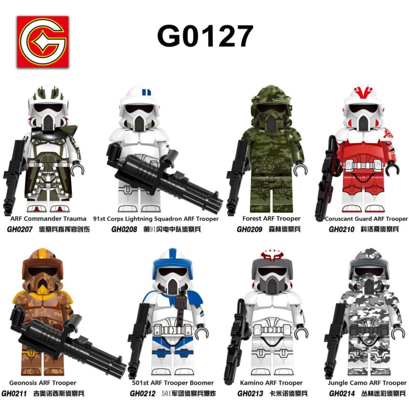 501st ARF Trooper Soldier Boomer GH0212 Star Wars Minifigures - Image 2