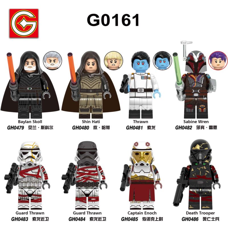 Baylan Skoll GH0479 Custom Star Wars Minifigure (Mandalorian) - Image 2
