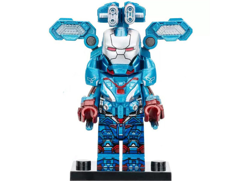 Iron-Patriot Deluxe New Iron-Man Patriot Minifigure for Collector