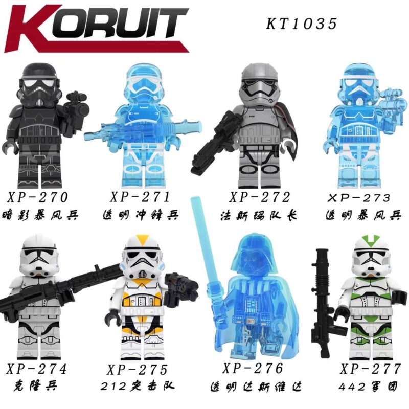 442nd Siege Battalion Clone Trooper Soldier XP-277 Custom Star Wars Minifigures - Image 2