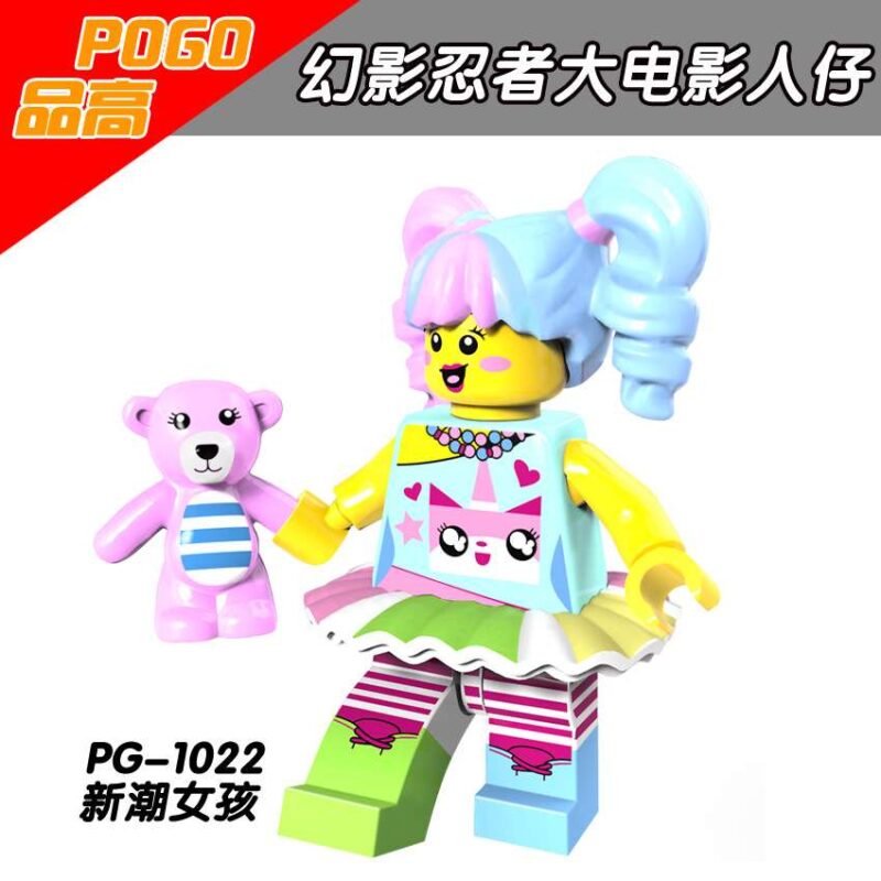 N-Pop Girl PG-1022 Ninjago Movie Minifigures