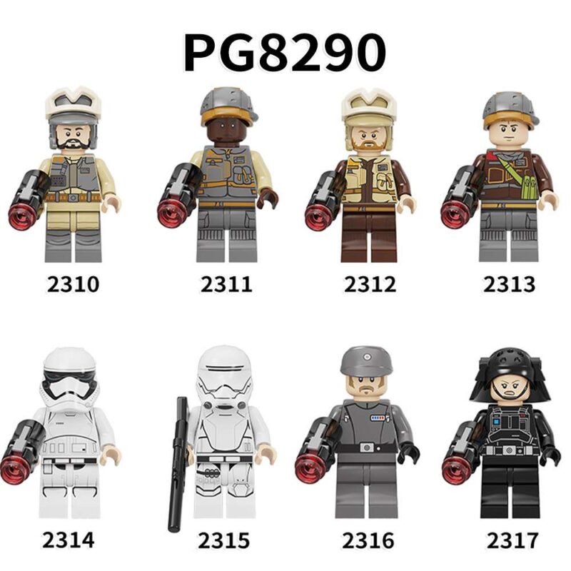 StormTrooper Soldier Custom Star Wars Minifigures POGO-2314 - Image 2