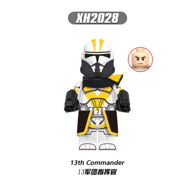 13th Battalion Clone Wars Commander XH2028 Star Wars Minifigures