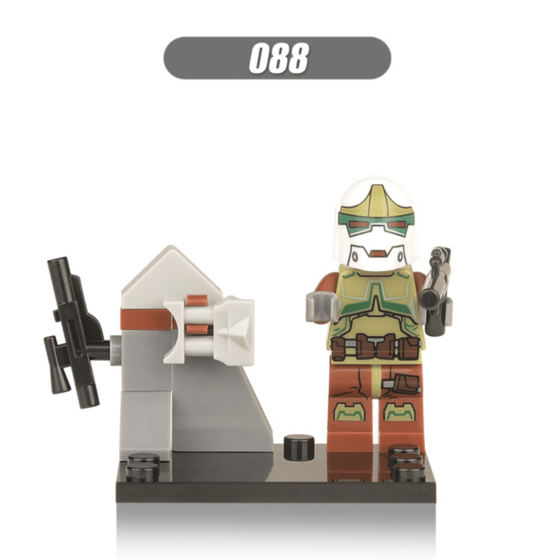 Newest Bounty Hunter XH088 Custom Star Wars Minifigure (Hunter)