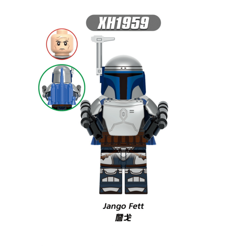 2024 Jango Fett XH1959 Custom Star Wars Minifigures