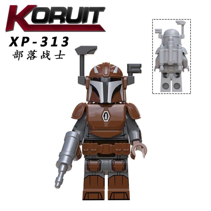 Mandalorian Warrior Edition XP-313 Custom Star Wars Minifigures