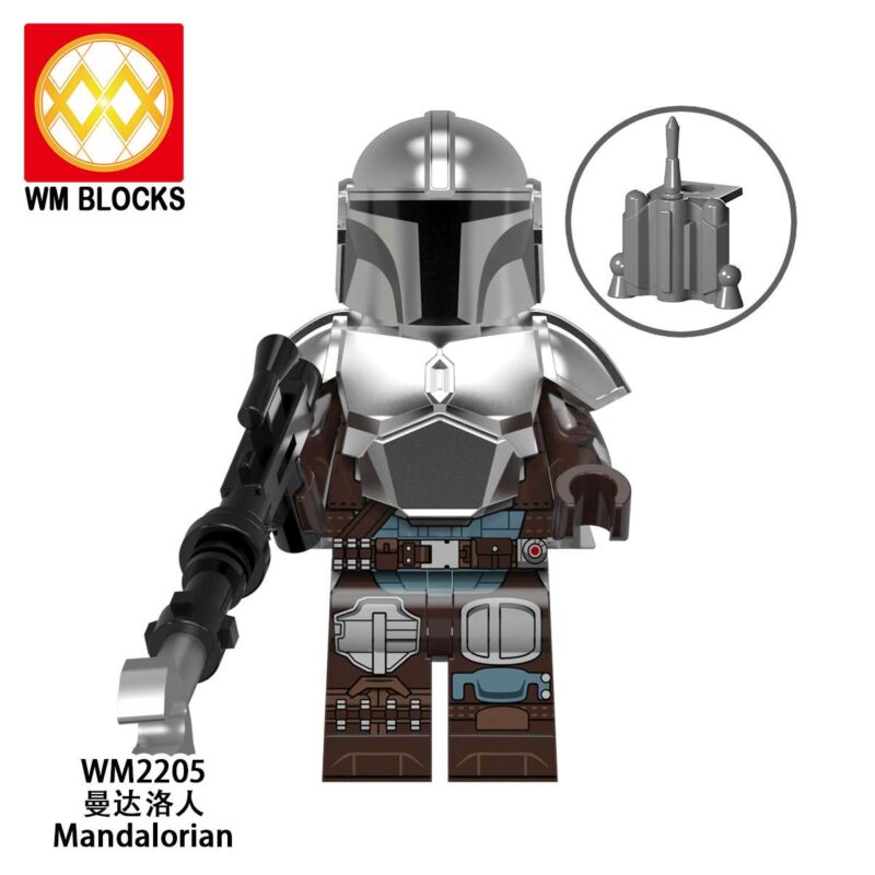 The Mandalorian (Beskar Armor) WM2205 Star Wars Minifigures