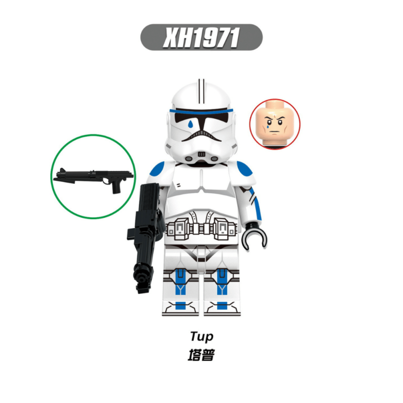 Tup XH1971 Custom Star Wars Character Minifigures