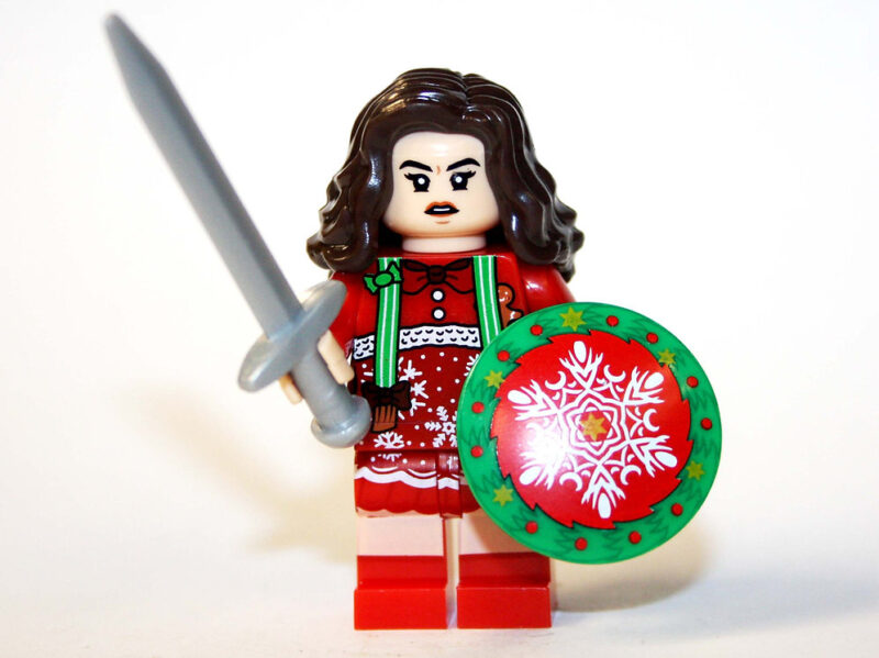 Wonder Woman Christmas Holiday DC Comic Minifigures Custom