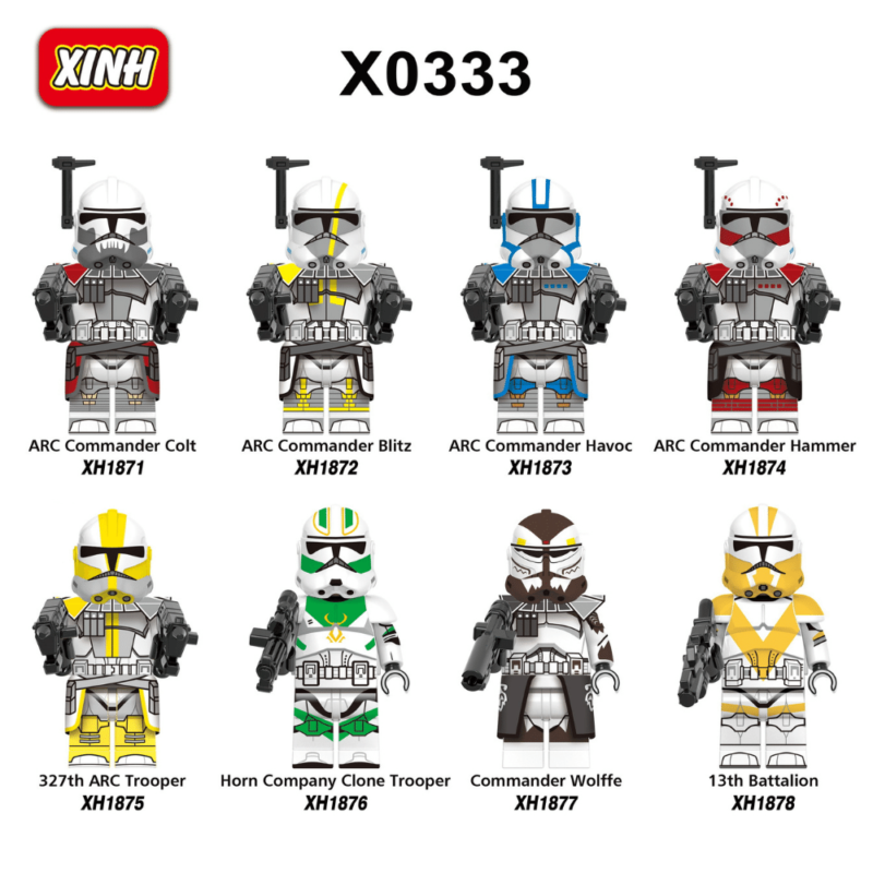 2024 Colt XH1871 Custom Star Wars Minifigure (Clone Trooper) - Image 2