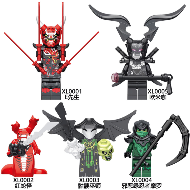 Pythor XL0002 Ninjago Movie Minifigures - Image 2