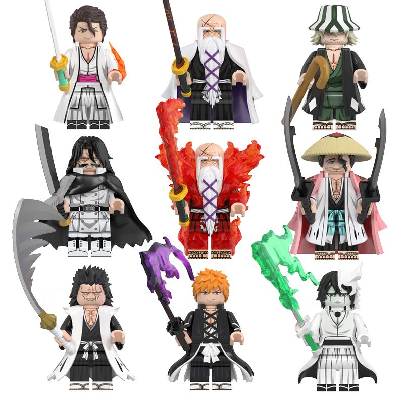 Yamamoto genryusai shigekuni minifigure for sale 4 Comic themed mini figures Lego
