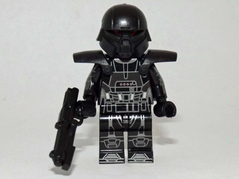 Dark Trooper Minifigure - The Mandalorian TV Show, Star Wars Collectible