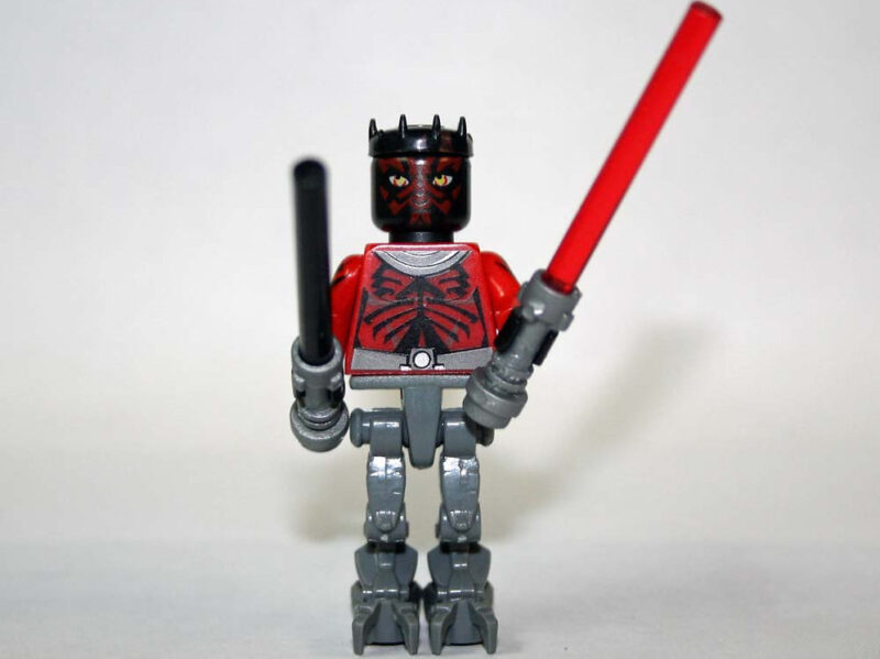 Darth Maul Minifigure - Mechanical Legs, Star Wars Edition