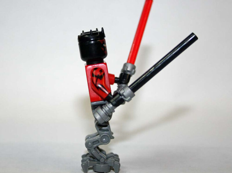 Darth Maul Minifigure - Mechanical Legs, Star Wars Edition - Image 2