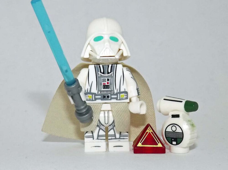 Darth Vader Redeemed Minifigure - White Armor, Star Wars Edition