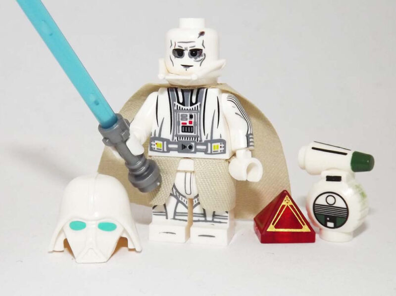 Darth Vader Redeemed Minifigure - White Armor, Star Wars Edition - Image 2