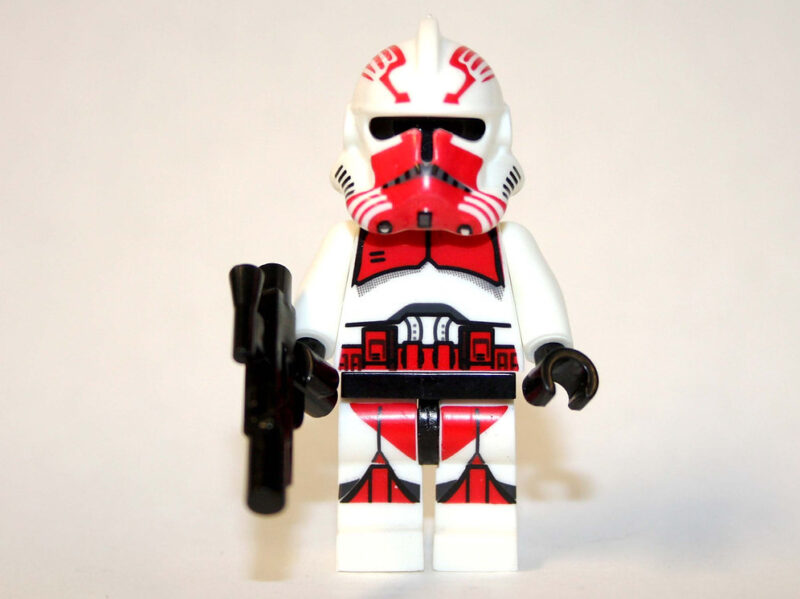 Imperial Shock Trooper Minifigure - Premium Clone Phase 2 Stormtrooper, Star Wars