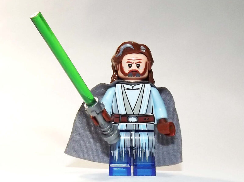 Luke Skywalker Force Ghost Minifigure - Premium Star Wars Collectible