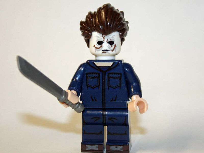Michael Myers Deluxe Minifigure - Premium Halloween Horror Movie Edition