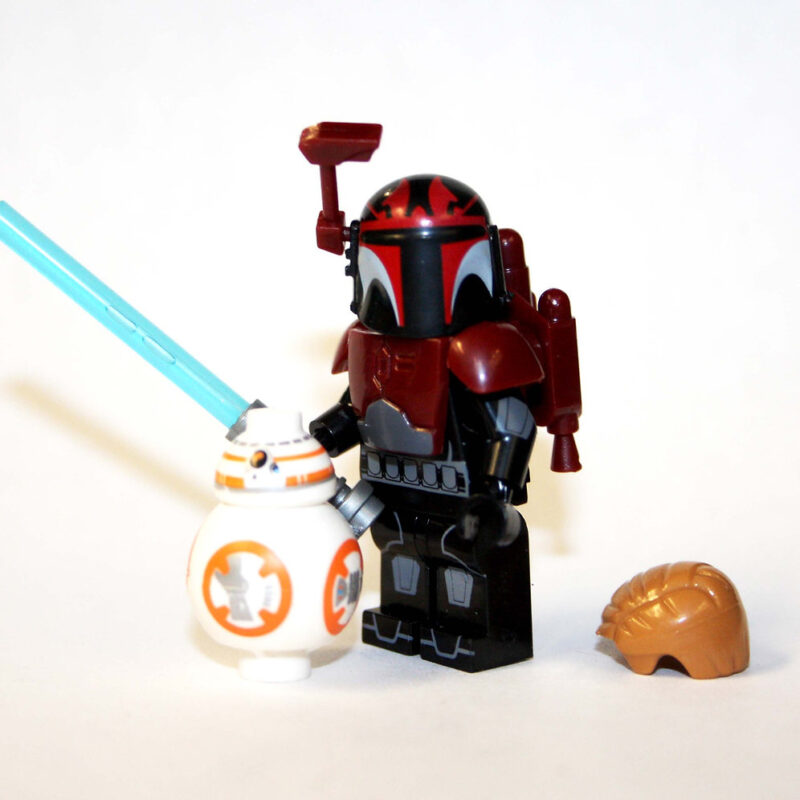 Obi-Wan Kenobi Mandalorian Armor Minifigure - Premium Clone Wars Star Wars Edition - Image 2
