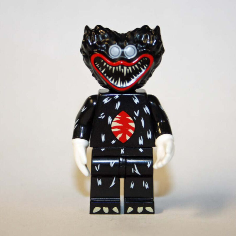 Poppy Huggy Wuggy Minifigure - Premium Video Game Black Edition