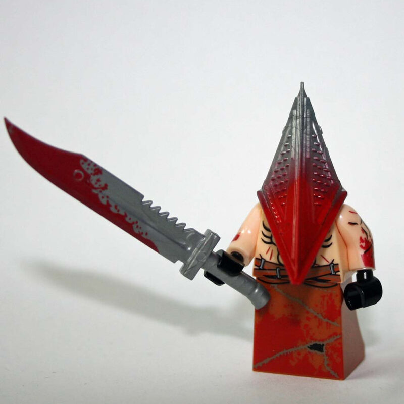 Pyramid Head Minifigure - Premium Silent Hill Horror Movie Edition