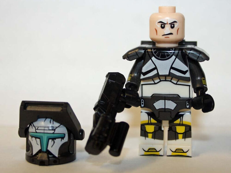 RC-1262 Scorch Minifigure - Premium Clone Delta Squad Star Wars Edition - Image 2