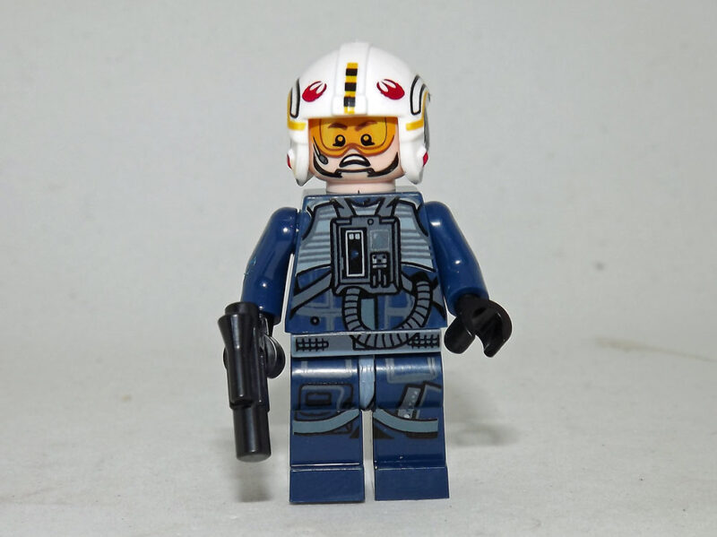 Rogue One Blue Squadron X-Wing Pilot Minifigure - Premium Star Wars Edition