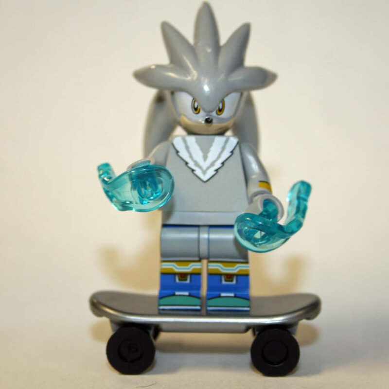 Silver Sonic Minifigure - Premium Sonic the Hedgehog Movie Edition