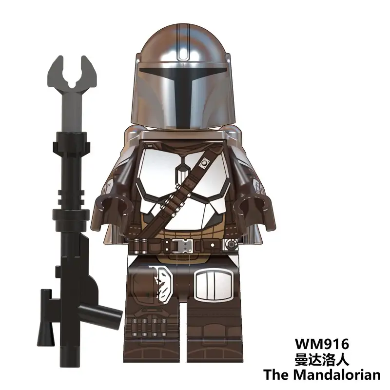 World minifigures wm922 The Mandalorian Warrior - Star Wars 5 WM916