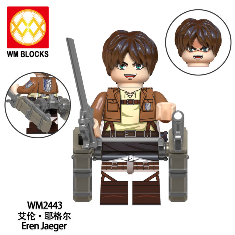 Attack on Titan Series Custom Minifigures - Model:WM6148(8PCS) - Image 2
