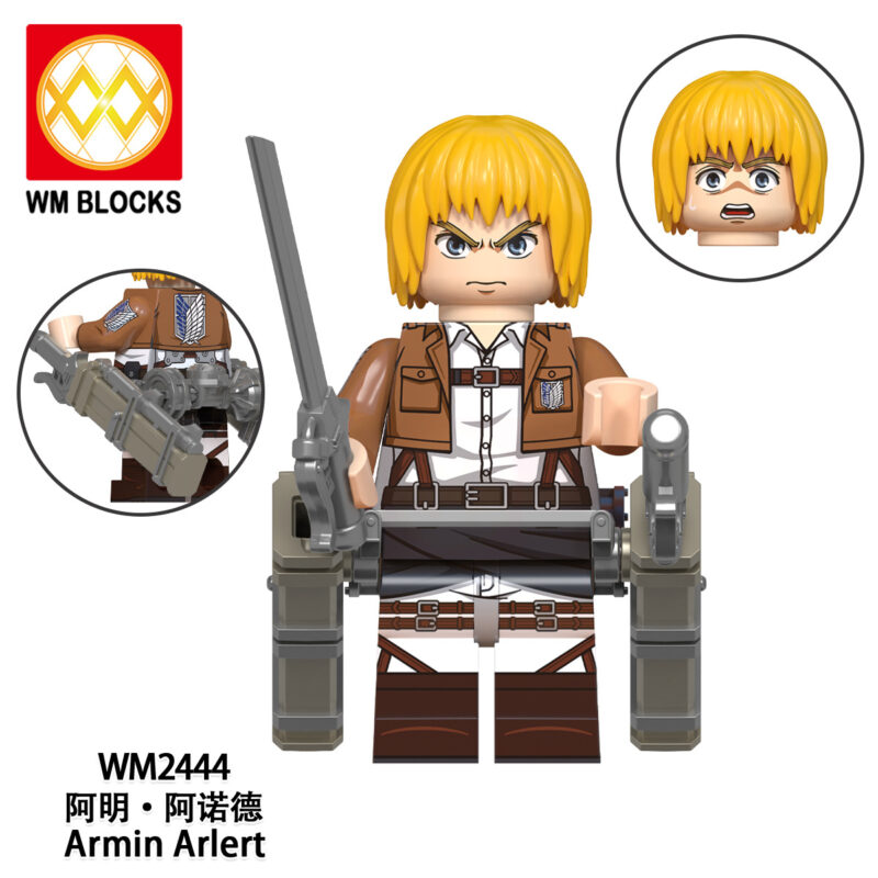 Attack on Titan Series Custom Minifigures - Model:WM6148(8PCS) - Image 3