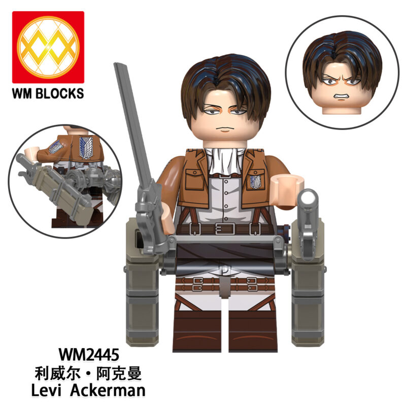 Attack on Titan Series Custom Minifigures - Model:WM6148(8PCS) - Image 4