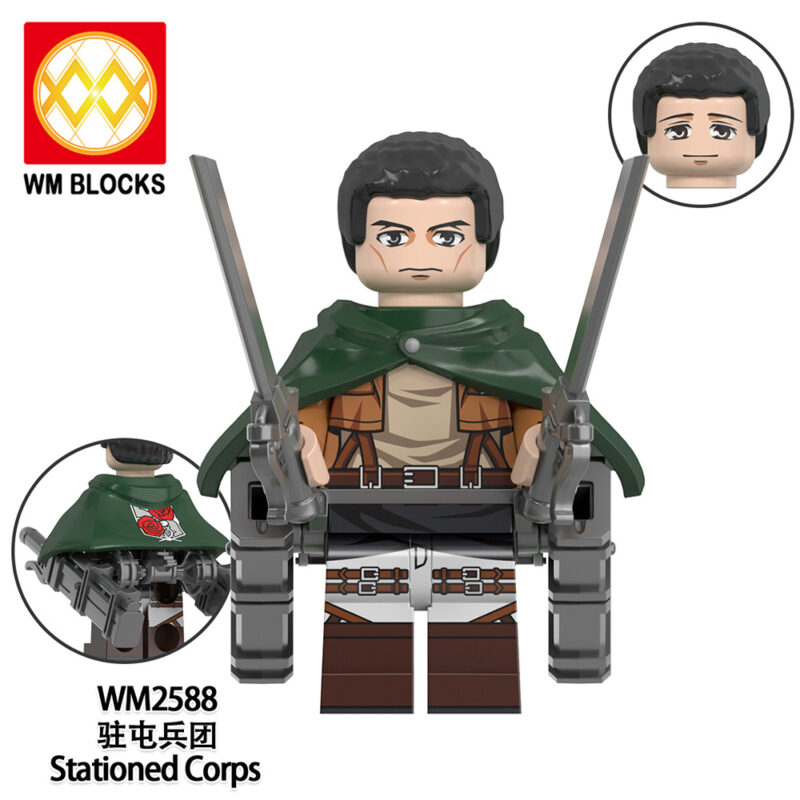 Attack on Titan Series Custom Minifigures - Model:WM6166(8PCS) - Image 6